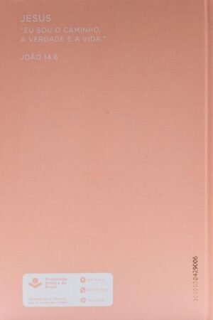 Bíblia rose capa dura: Nova Tradução na Linguagem de Hoje (NTLH)